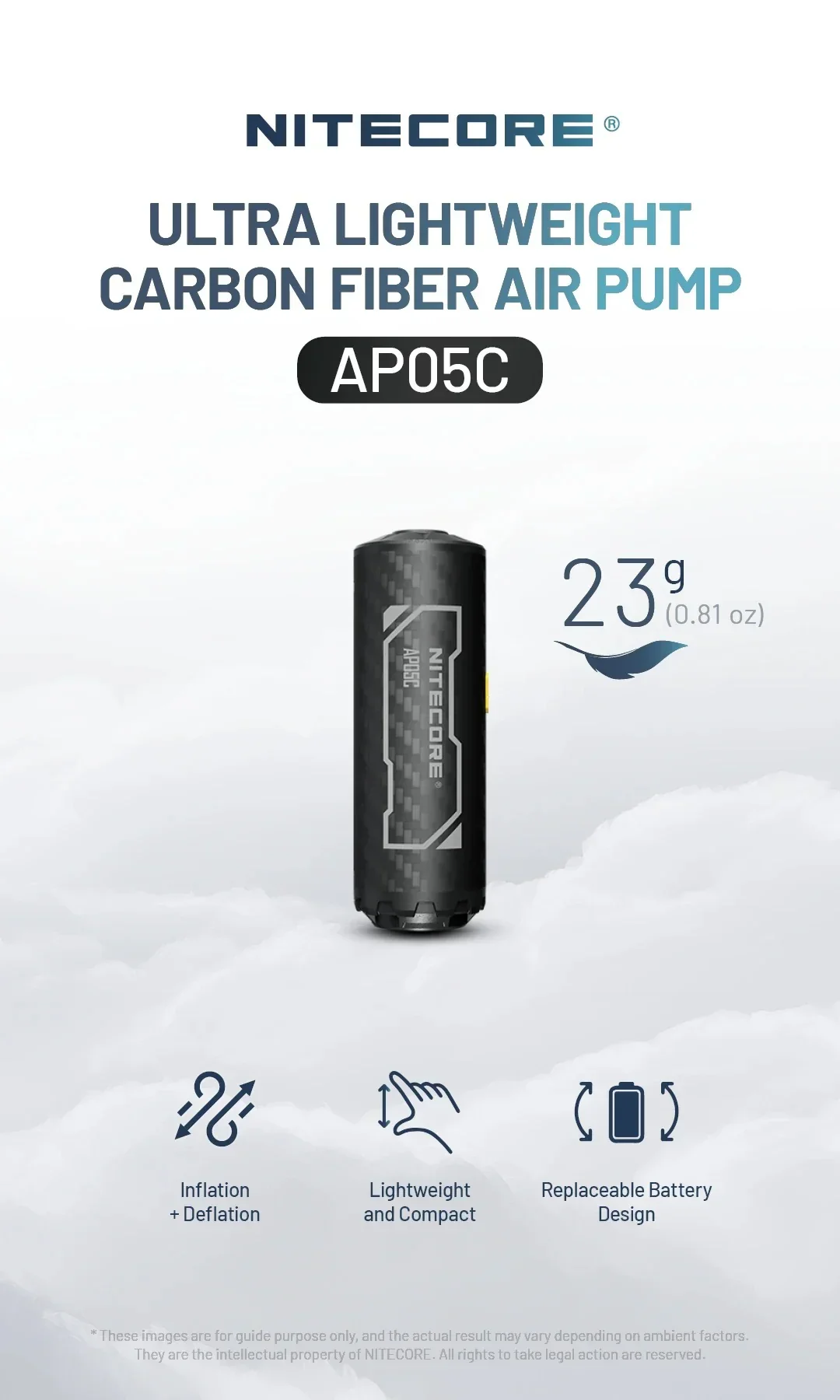 AP05C - Ultra Lightweight Air Pump (2.7kPa) - Image 8