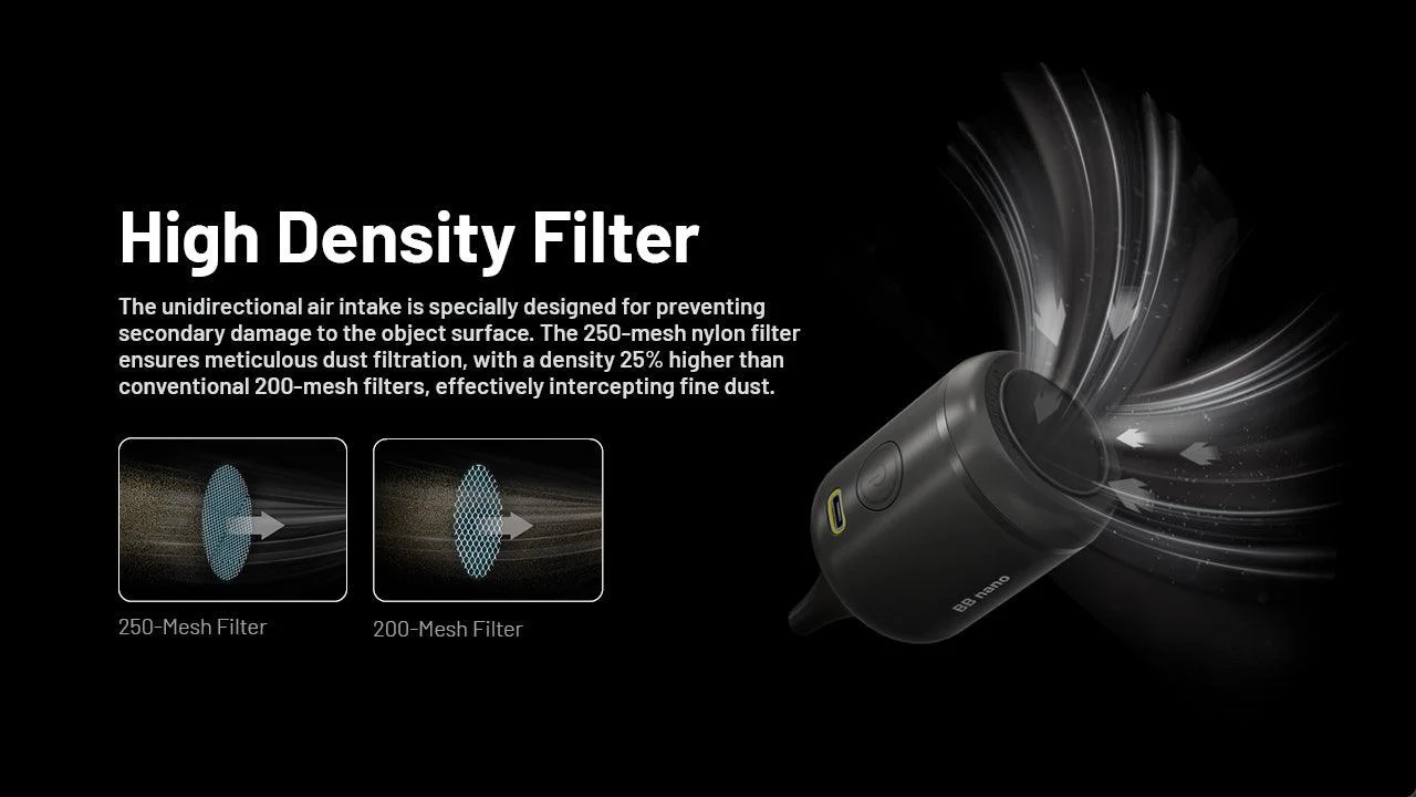 BB Nano - Electronic Blower, Vacuum-Ready (40km/h) - Image 16