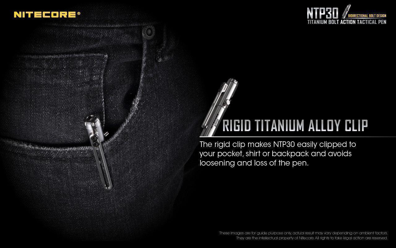 Bolt Action Titanium Pen NTP30 - Image 15
