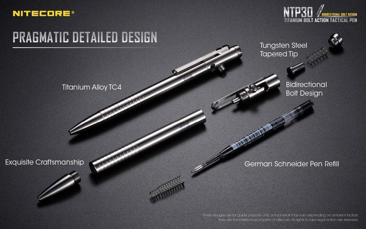 Bolt Action Titanium Pen NTP30 - Image 16