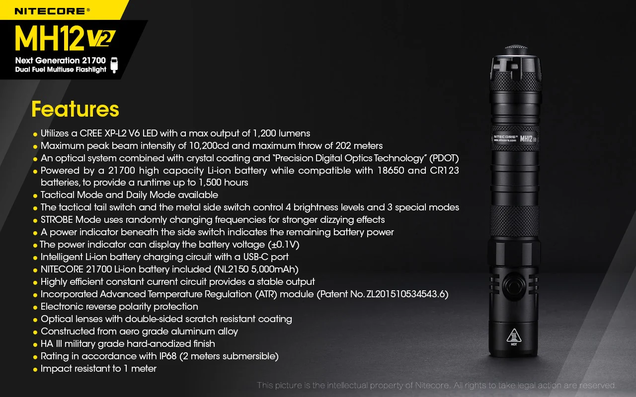 MH12 V2 - 1200 lumens - Image 28