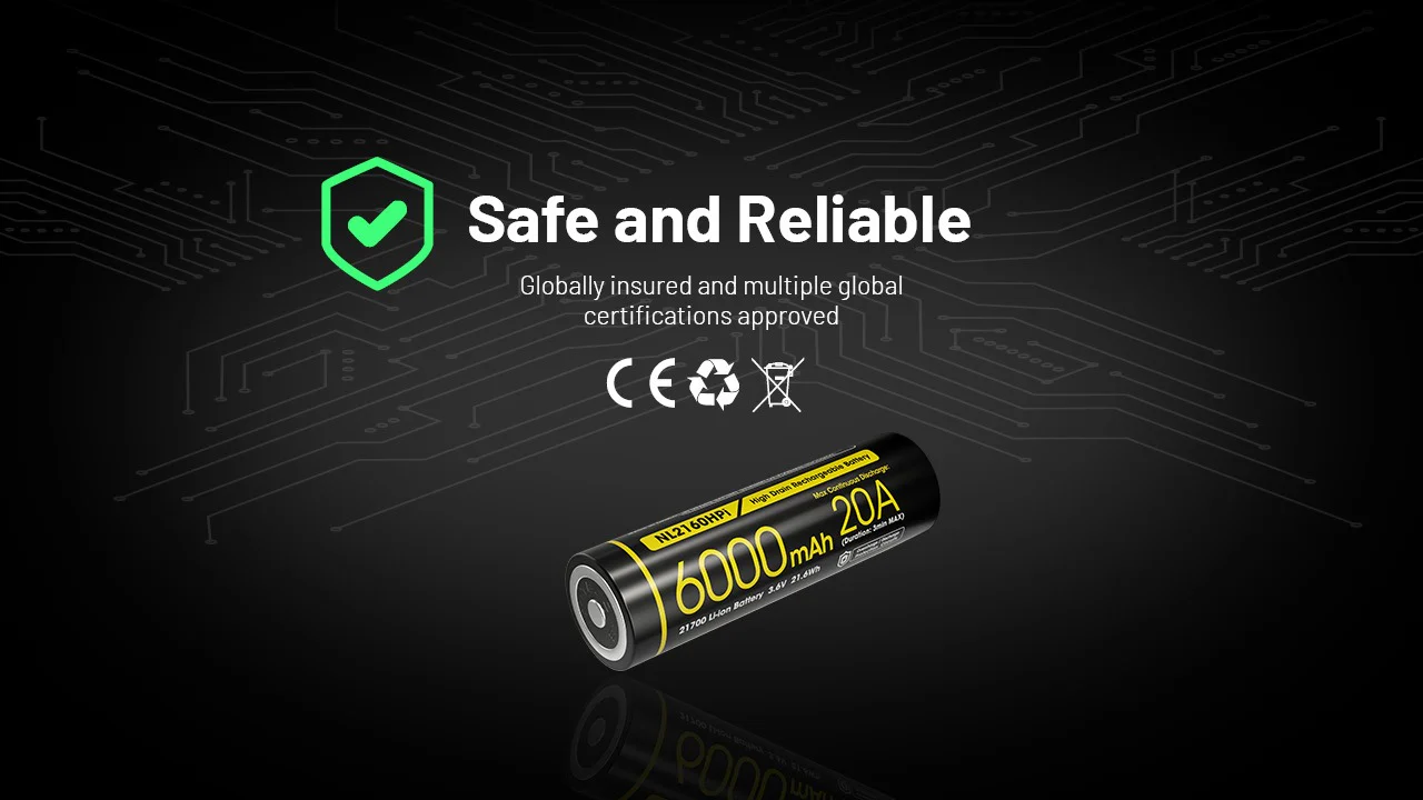NL2160HPi (21700 - 6000mAh - 20A) - Image 12