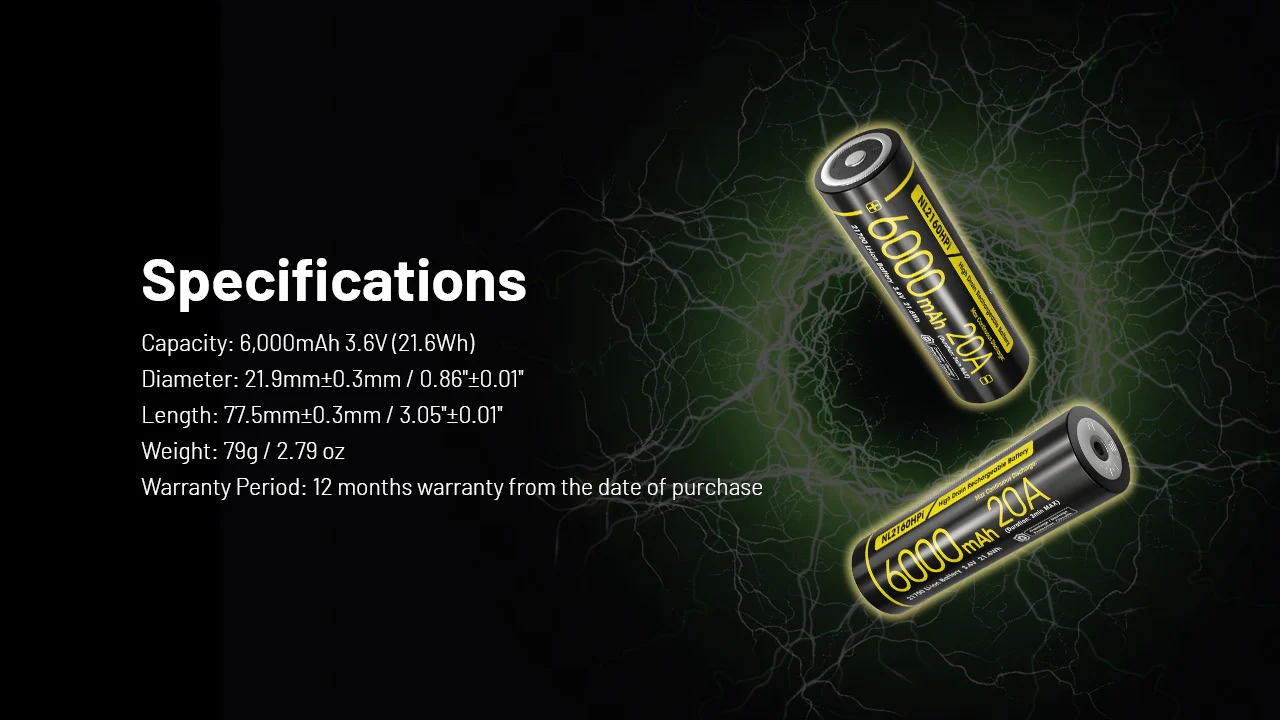 NL2160HPi (21700 - 6000mAh - 20A) - Image 13