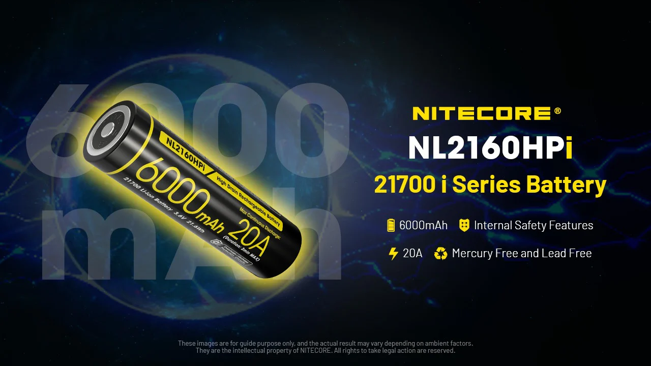 NL2160HPi (21700 - 6000mAh - 20A) - Image 4