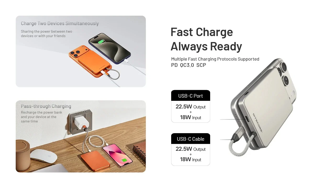 Pocket 5 Magnetic USB-C Power Bank (5,000mAh 22.5W) - Image 22