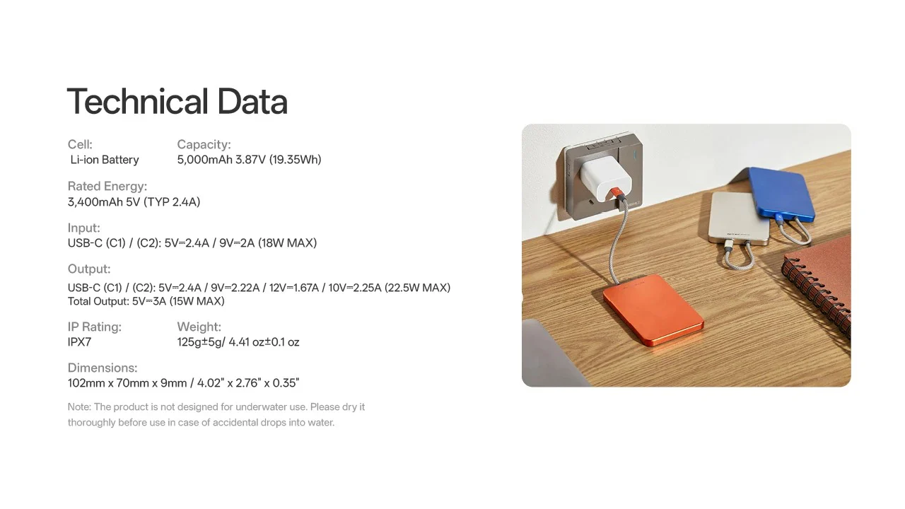Pocket 5 Magnetic USB-C Power Bank (5,000mAh 22.5W) - Image 26
