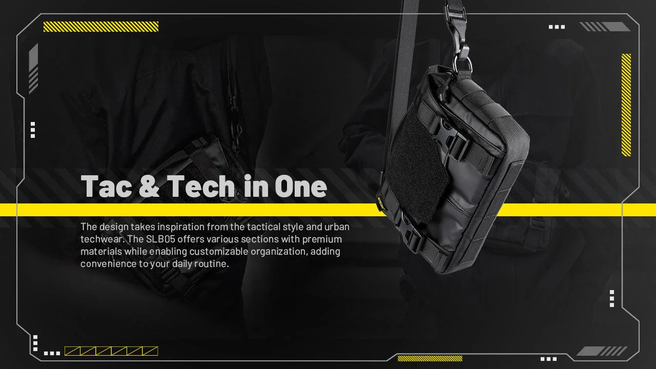 SLB05 Modular Sling Bag - 2L Capacity - Image 7
