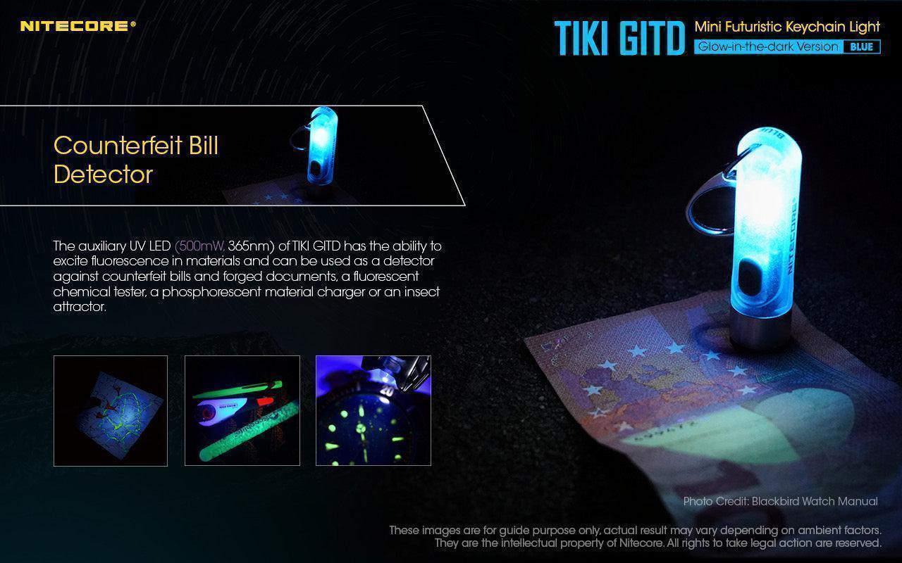 TIKI (BLUE Glow In The Dark) - 300 lumens - Image 15