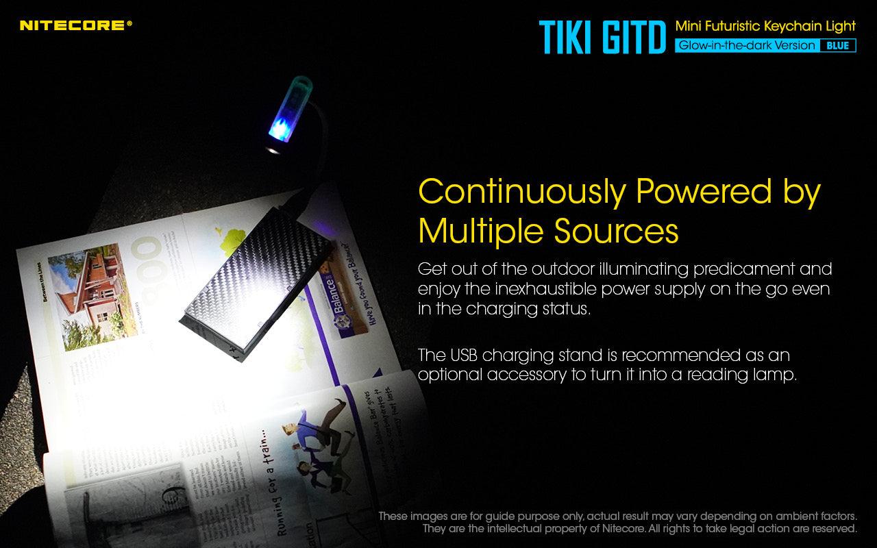TIKI (BLUE Glow In The Dark) - 300 lumens - Image 26
