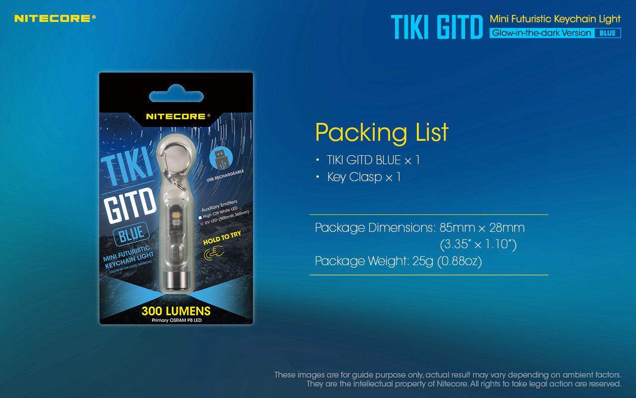 TIKI (BLUE Glow In The Dark) - 300 lumens - Image 30