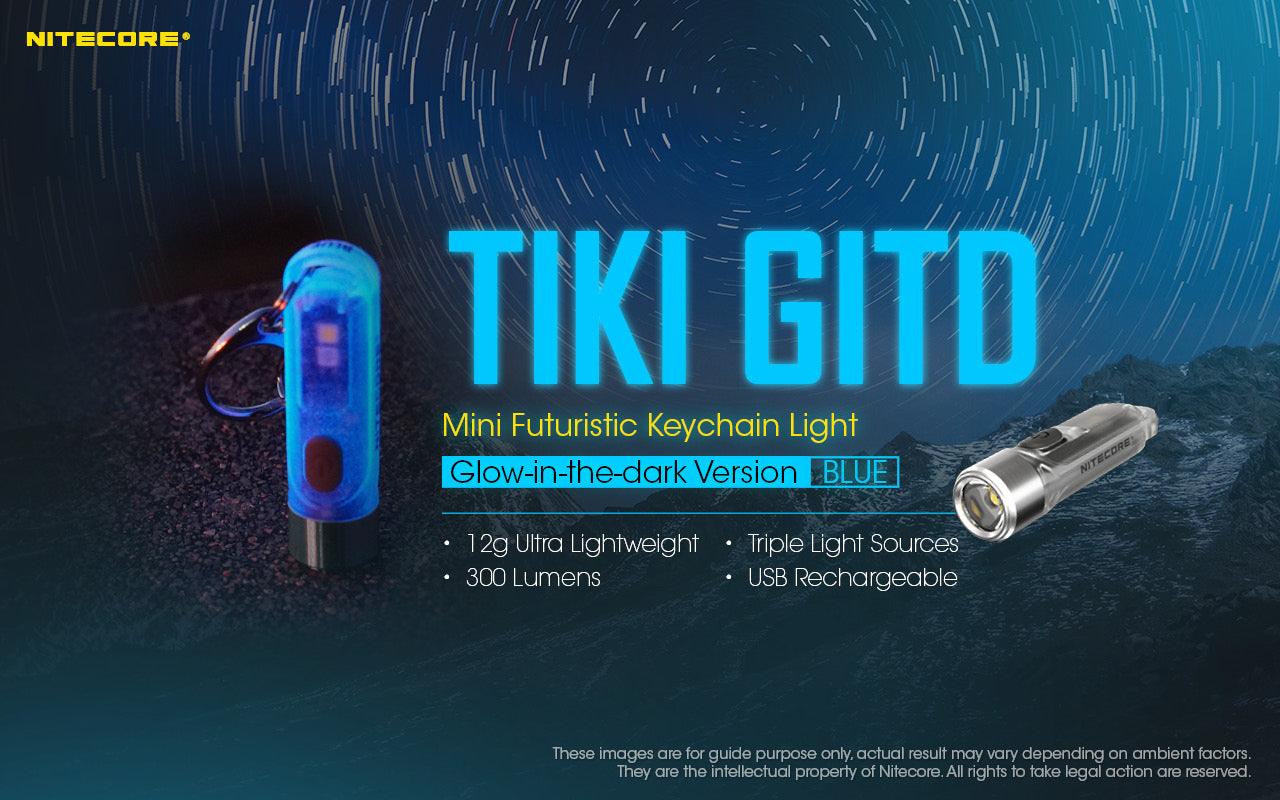 TIKI (BLUE Glow In The Dark) - 300 lumens - Image 7