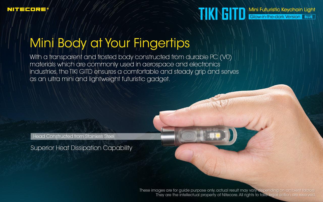 TIKI (BLUE Glow In The Dark) - 300 lumens - Image 9
