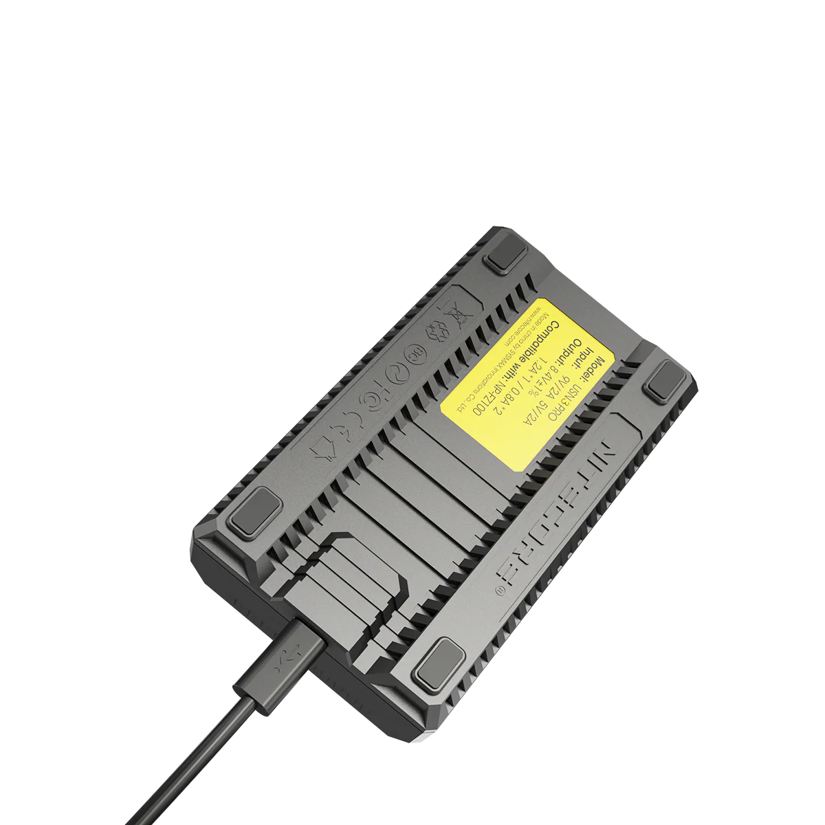 USN3 PRO (Sony NP-FM500H, NP-F730, NP-F750, NP-F770, NP-F970, NP-F550) Dual-Slot Battery Charger - Image 4